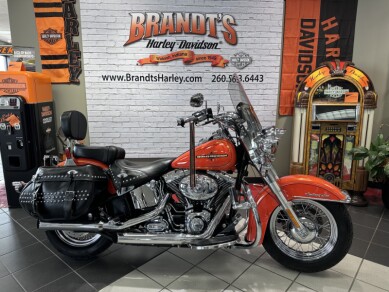 2012 Harley-Davidson® Heritage Softail® Classic Tequila Sunrise with Pale Gold Leaf Graphics