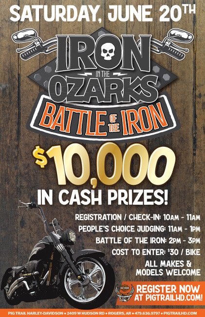 Iron in the Ozarks 2026 Bike Show