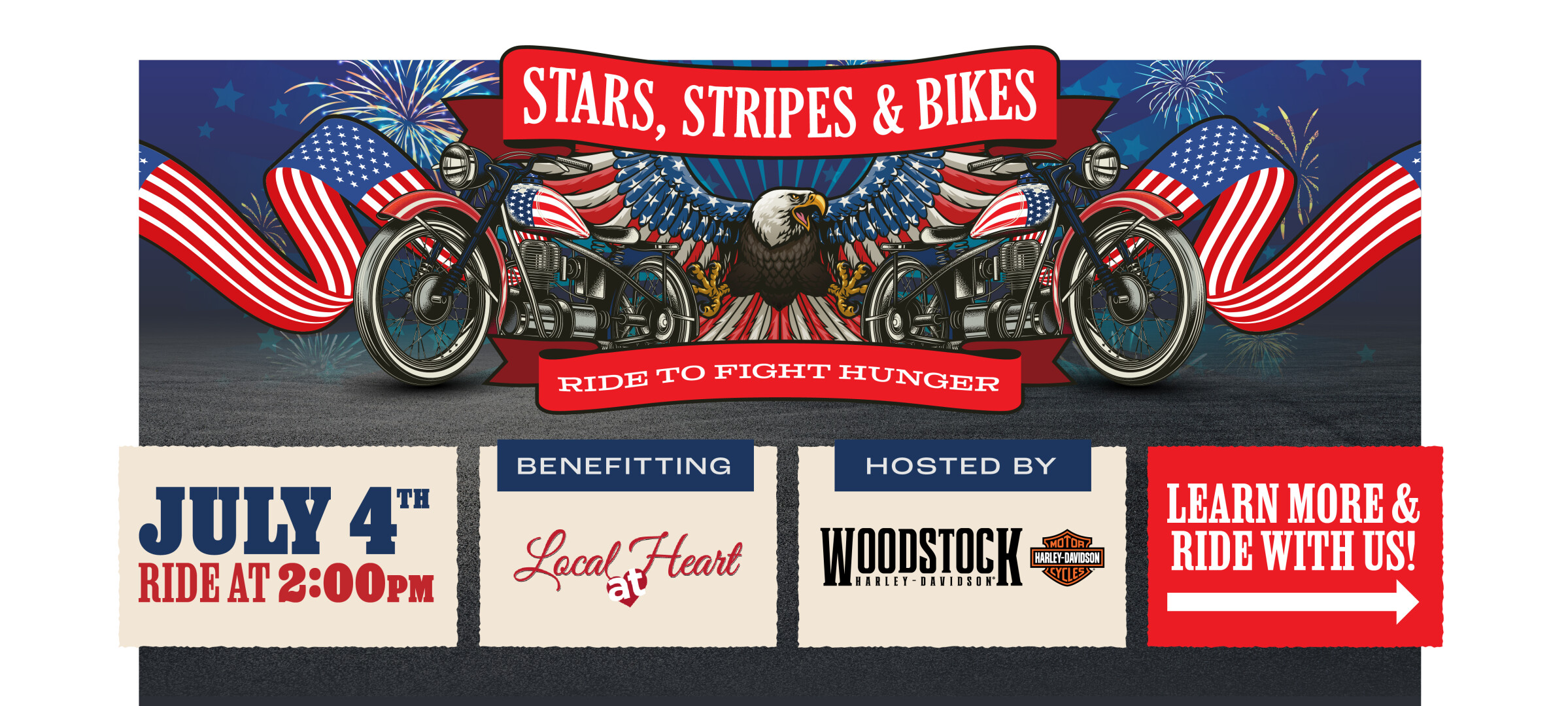 Stars, Stripes & Bikes: Ride to Fight Hunger