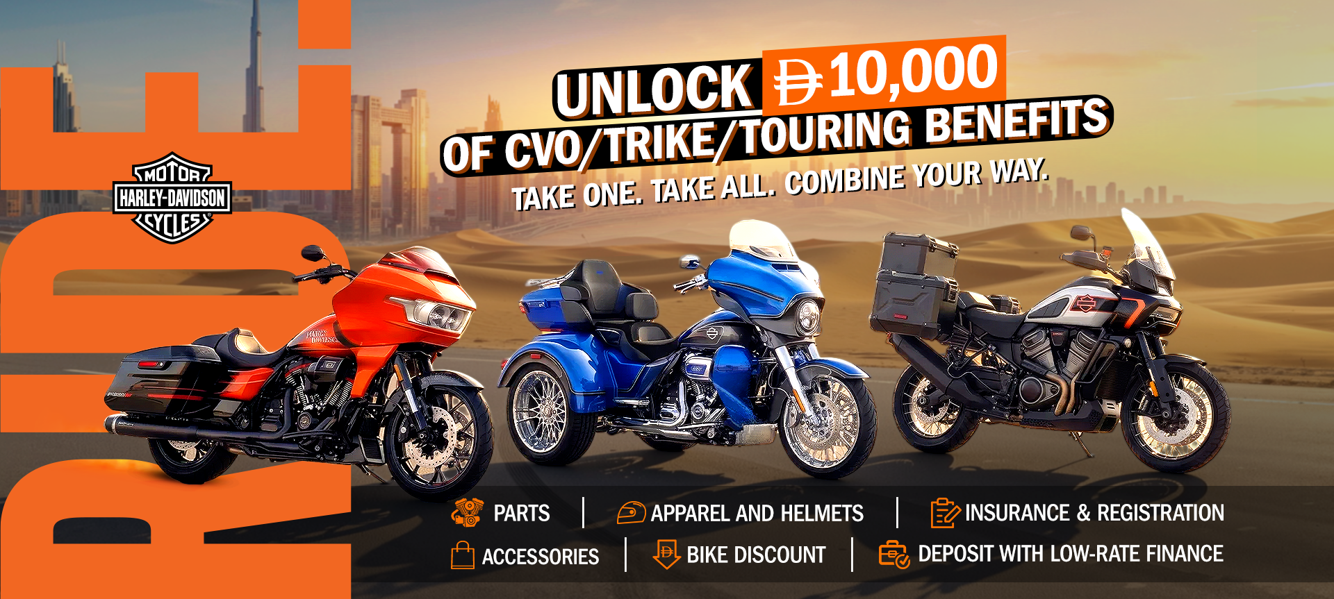 cvo, trike, touring 10k