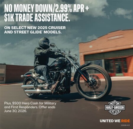 Dealer Special Offers Wilmington North Carolina | Shipwreck Harley