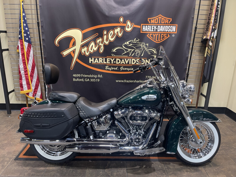 2024 Harley-Davidson® Heritage Classic ALPINE GREEN W/ PINSTRIPE