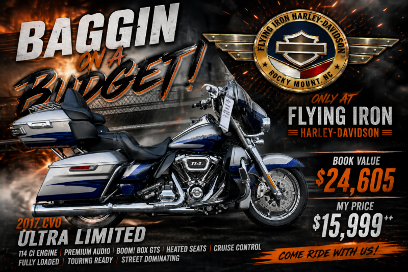 FLHTKSE 2017 CVO™ Limited