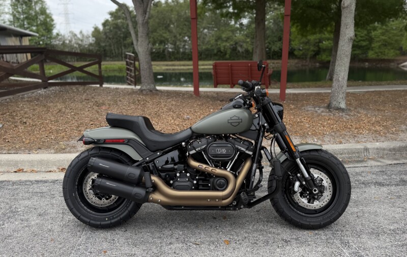 2021 Harley-Davidson® Fat Bob® 114 Billiard Gray
