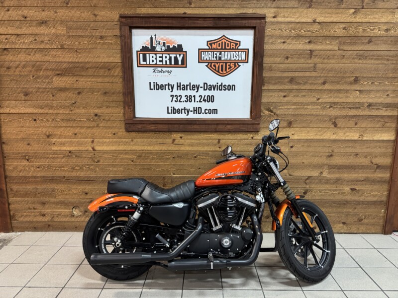 2020 Harley-Davidson® Iron 883™ Scorched Orange/Silver Flux XL883N