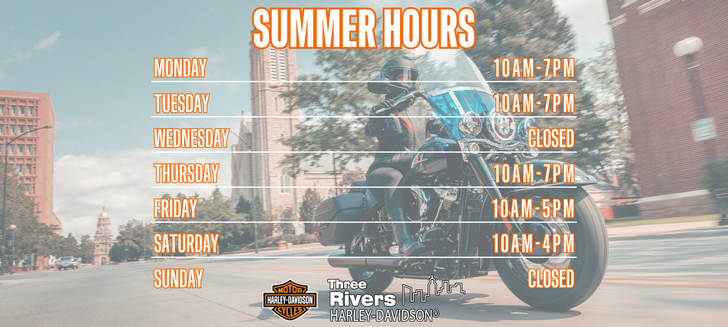 summer hours 2026
