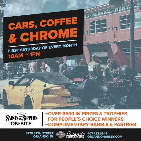 Cars, Coffee, & Chrome