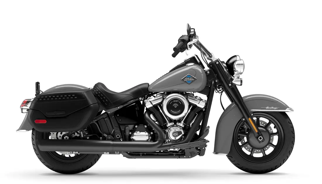 2026 Harley-Davidson® Heritage Classic Dark Billiard Gray Black Cast Wheels