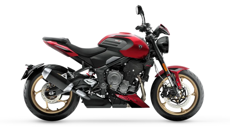 2026 Triumph Trident 800 Carnival Red