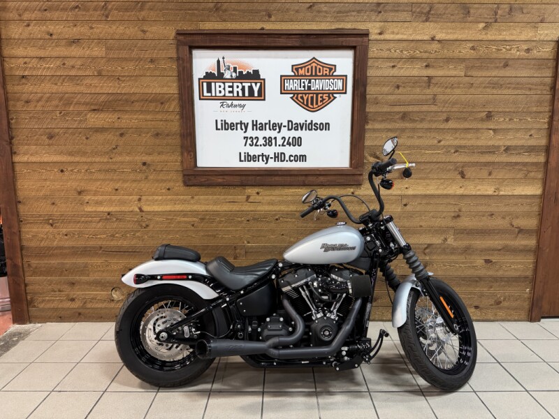 2020 Harley-Davidson® Street Bob® Barracuda Silver Denim FXBB