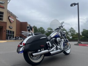 2014 Harley-Davidson® FLSTNSE  CVO™ Softail® Deluxe W GOLD/COBALT 955338 thumb 2