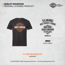 H-D B&S VINTAGE BLACK