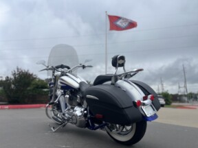 2014 Harley-Davidson® FLSTNSE  CVO™ Softail® Deluxe W GOLD/COBALT 955338 thumb 0