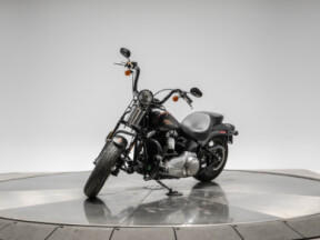 2009 HARLEY-DAVIDSON FLSTSB CROSS BONES in black denim with 10,007 miles thumb 0