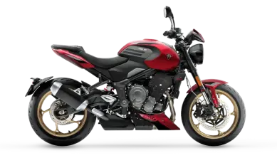 2026 Triumph Trident 800 Carnival Red