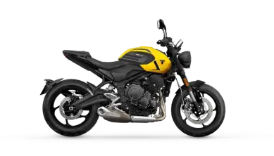2026 Triumph Trident 660 Cosmic Yellow