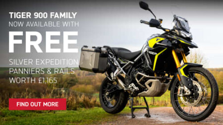 TIGER 900 FAMILY - NOW AVAILABLE WITH FULL LUGGAGE
