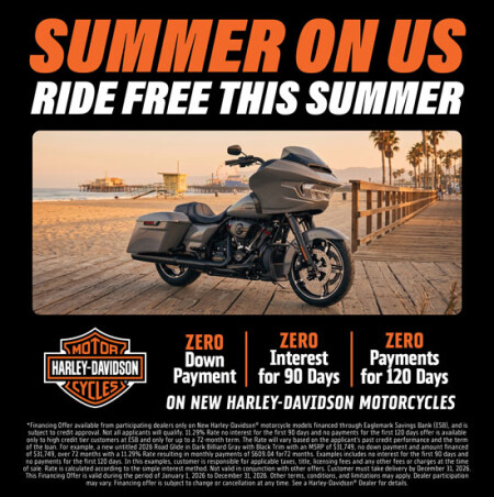 サウンドサンタ　ハーレイダビッドソン Current Promotions | Sound Harley-Davidson