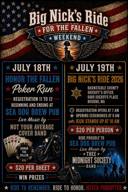 BIG NICK'S RIDE 07/19/2026