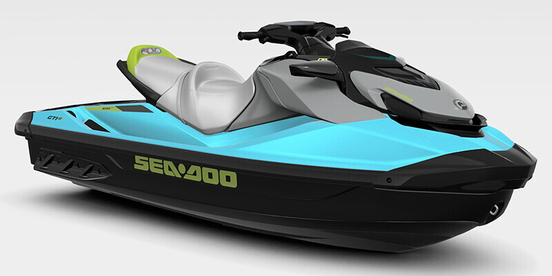 2026 Sea-Doo GTI SE 170 iDF and iBR® Teal Blue / Manta Green