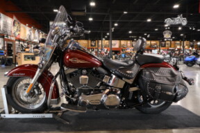 Harley-Davidson® Heritage Softail® Classic 2008 FLSTC CRIMSON RED SUN W/PINSTRIPE thumb 3