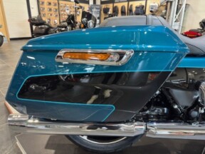 Teal Thunder and Black Road Glide thumb 0