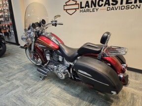 2014 Harley-Davidson® CVO™ Softail® Deluxe Crimson Red Sunglo and Ruby Flake FLSTNSE thumb 0