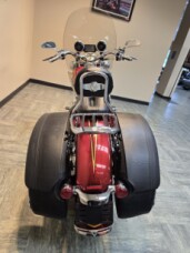 2014 Harley-Davidson® CVO™ Softail® Deluxe Crimson Red Sunglo and Ruby Flake FLSTNSE thumb 2