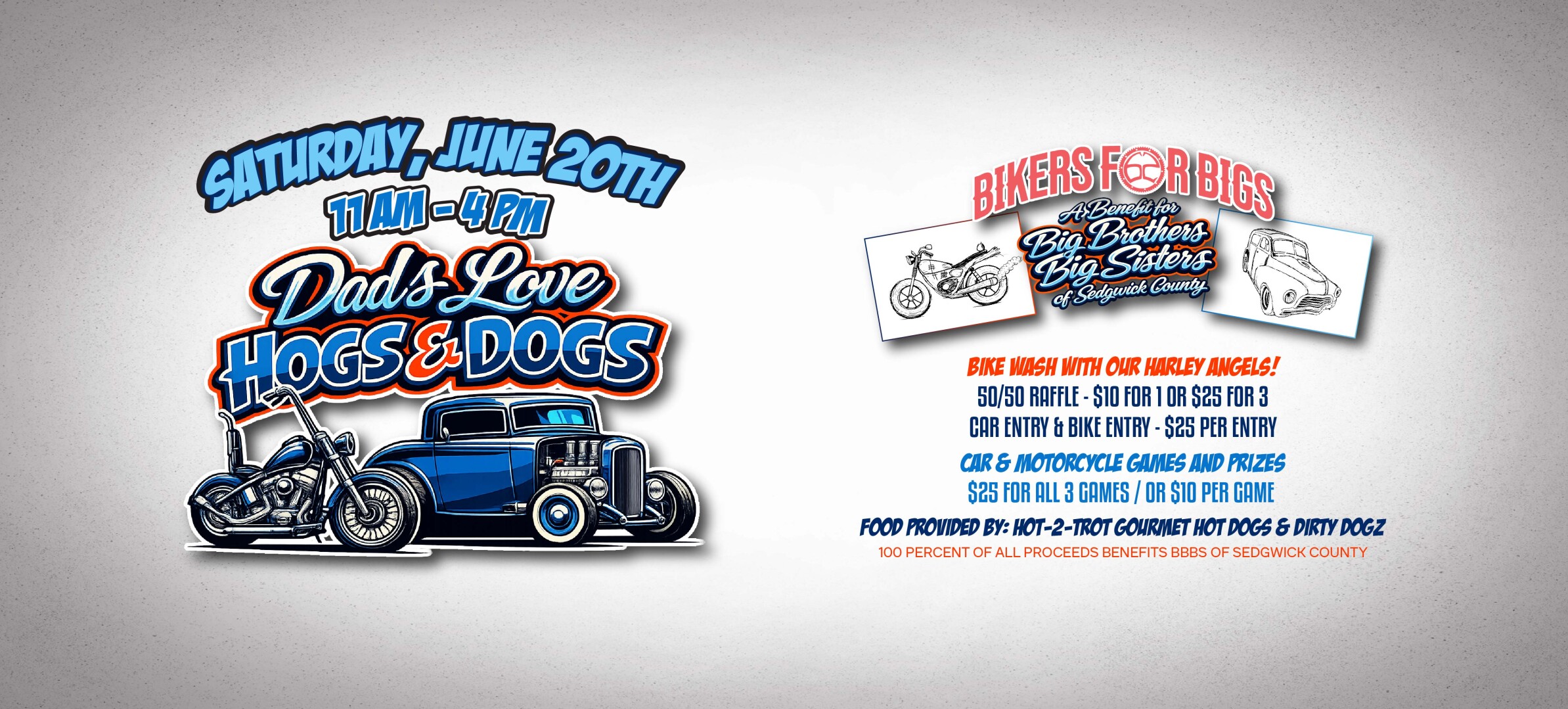 Dads Love Hog & Dogs