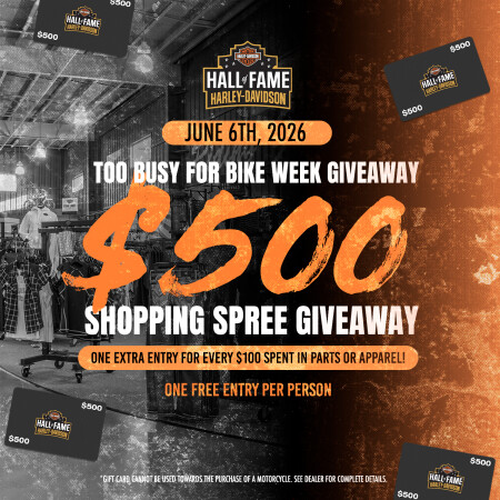Too Busy for Bike Week Giveaway