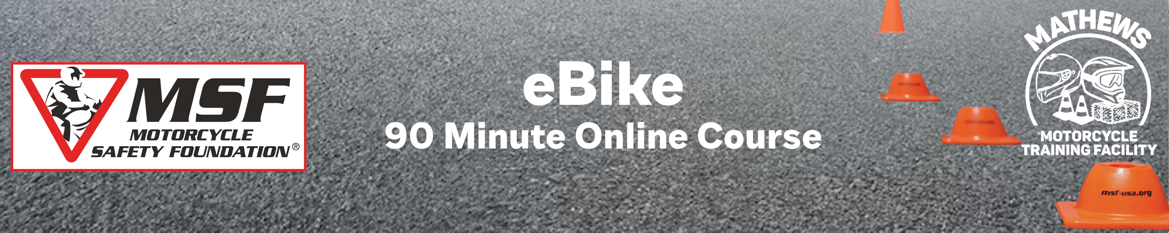 E-BIKE 90 MINUTE ONLINE COURSE