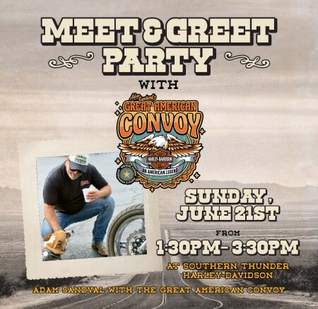 Adam Sandoval's Great American Convoy - Official Stop!