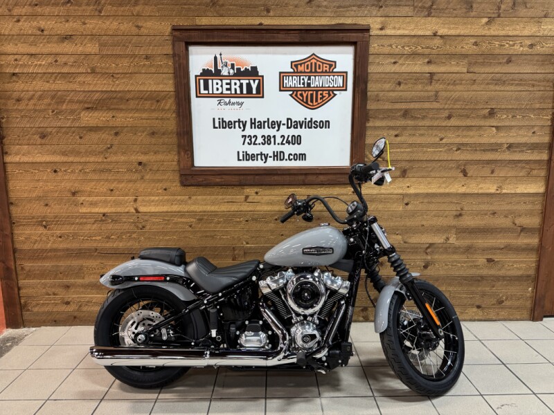 2026 Harley-Davidson® Street Bob® Dark Billiard Gray Chrome Laced Wheels FXBB