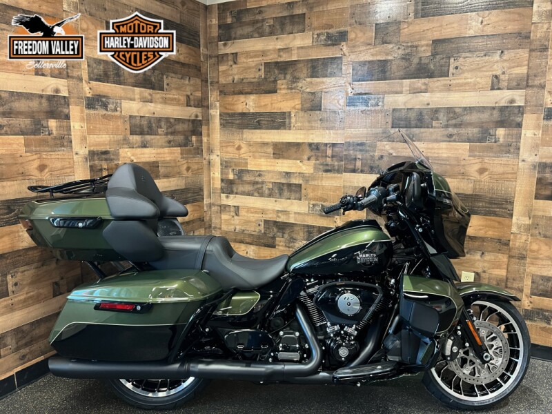 2026 Harley-Davidson® Road Glide Limited Olive Steel Metallic / Vivid Black Black Trim FLHTK