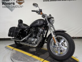 2015 Harley-Davidson® 1200 Custom XL1200 CB Charcoal Pearl thumb 2
