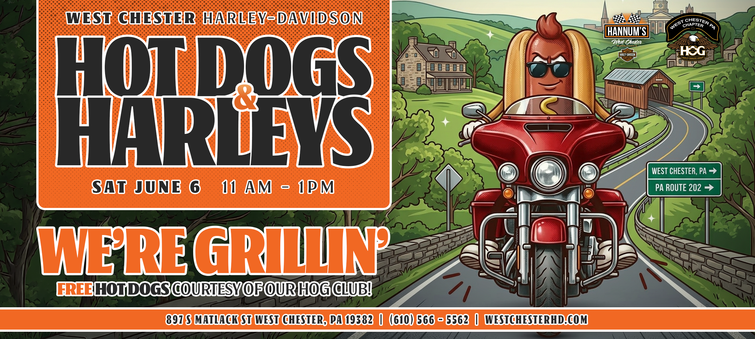 Hot Dogs & Harleys