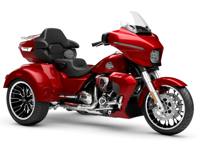 2026 HARLEY-DAVIDSON FLHLT STREET GLIDE THREE LIMITED in Brilliant Red with Chrome Trim