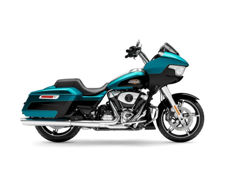 2026 HARLEY-DAVIDSON FLTRX ROAD GLIDE in Teal Thunder/Vivid Black with Chrome Trim