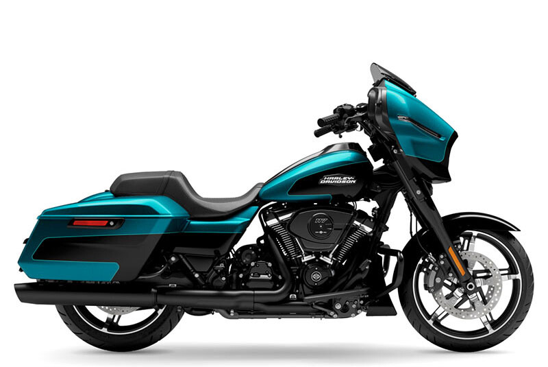 2026 HARLEY-DAVIDSON FLHX STREET GLIDE in Teal Thunder/Vivid Black with Black Trim