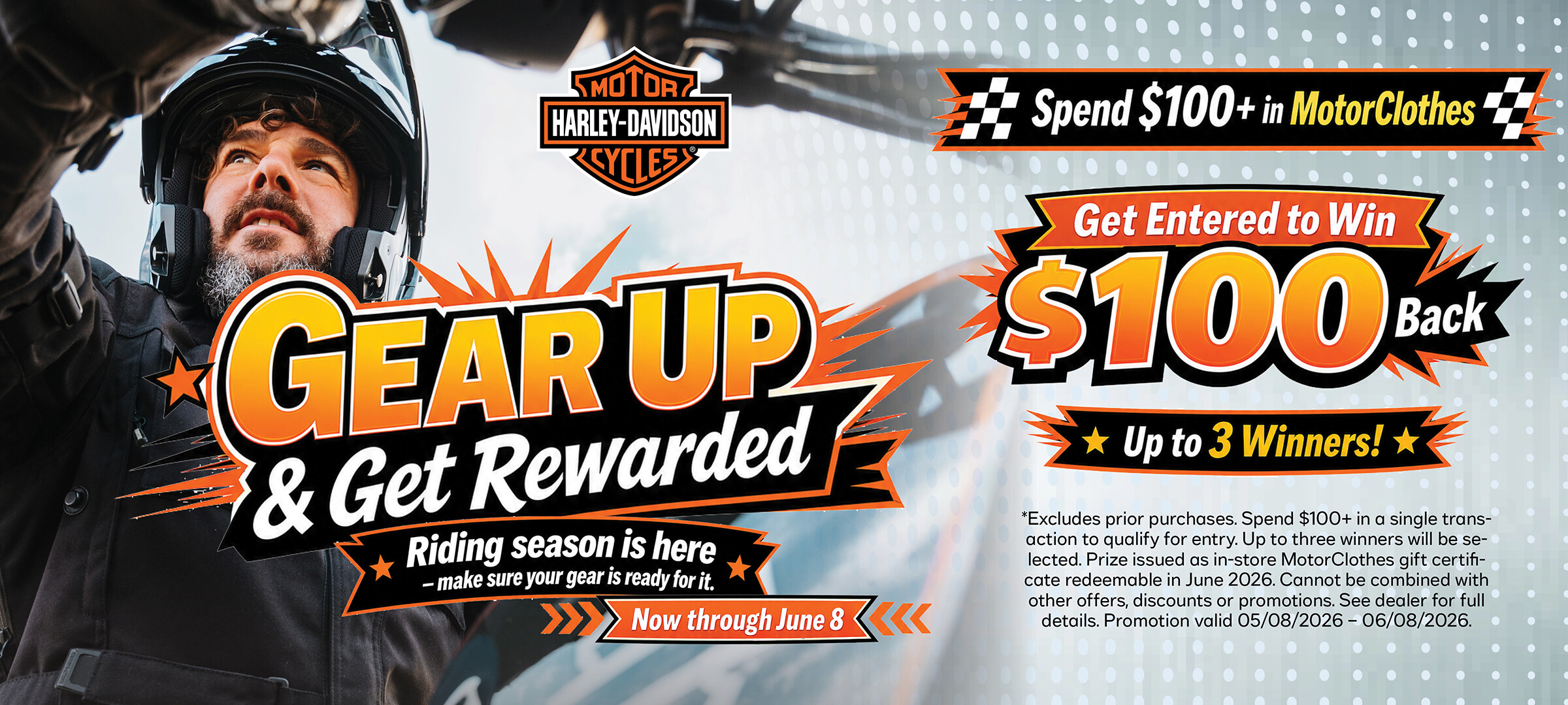 Gear Up & Get Rewarded