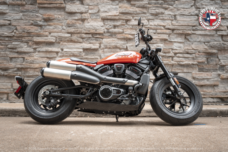 2026 Harley-Davidson® Sportster® S Blood Orange Black Trim