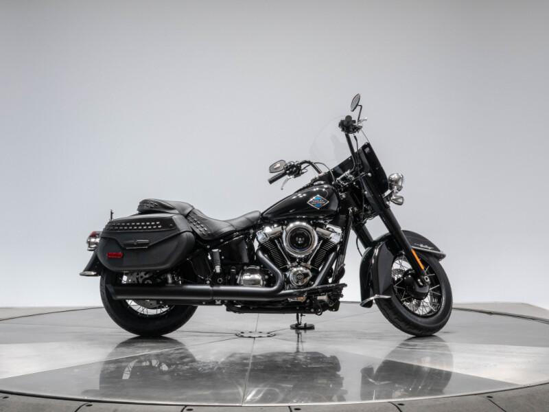 2026 Harley-Davidson FLHC Heritage Classic in Vivid Black with 10 miles