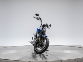2026 Harley-Davidson FXBB Softail Street Bob in Aurora Blue Denim with Laced Wheels with 10 miles thumb 2