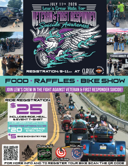 Lew's Crew Ride For Veterans and First Responders