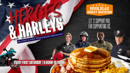 Heroes & Harleys Breakfast