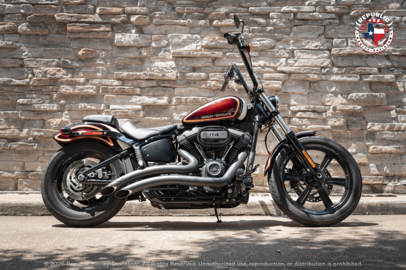 2023 Harley-Davidson® Street Bob® 114 FXBBS WITH CUSTOM PAINT
