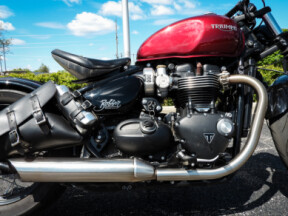 2022 Triumph  Bonneville Bobber Cordovan Red thumb 2