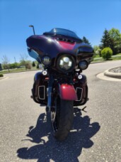 2019 Harley-Davidson® CVO™ Street Glide® Black Forest & Wineberry thumb 2