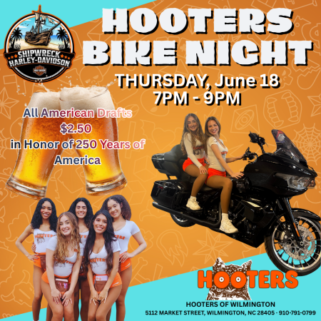 Hooters Bike Night
