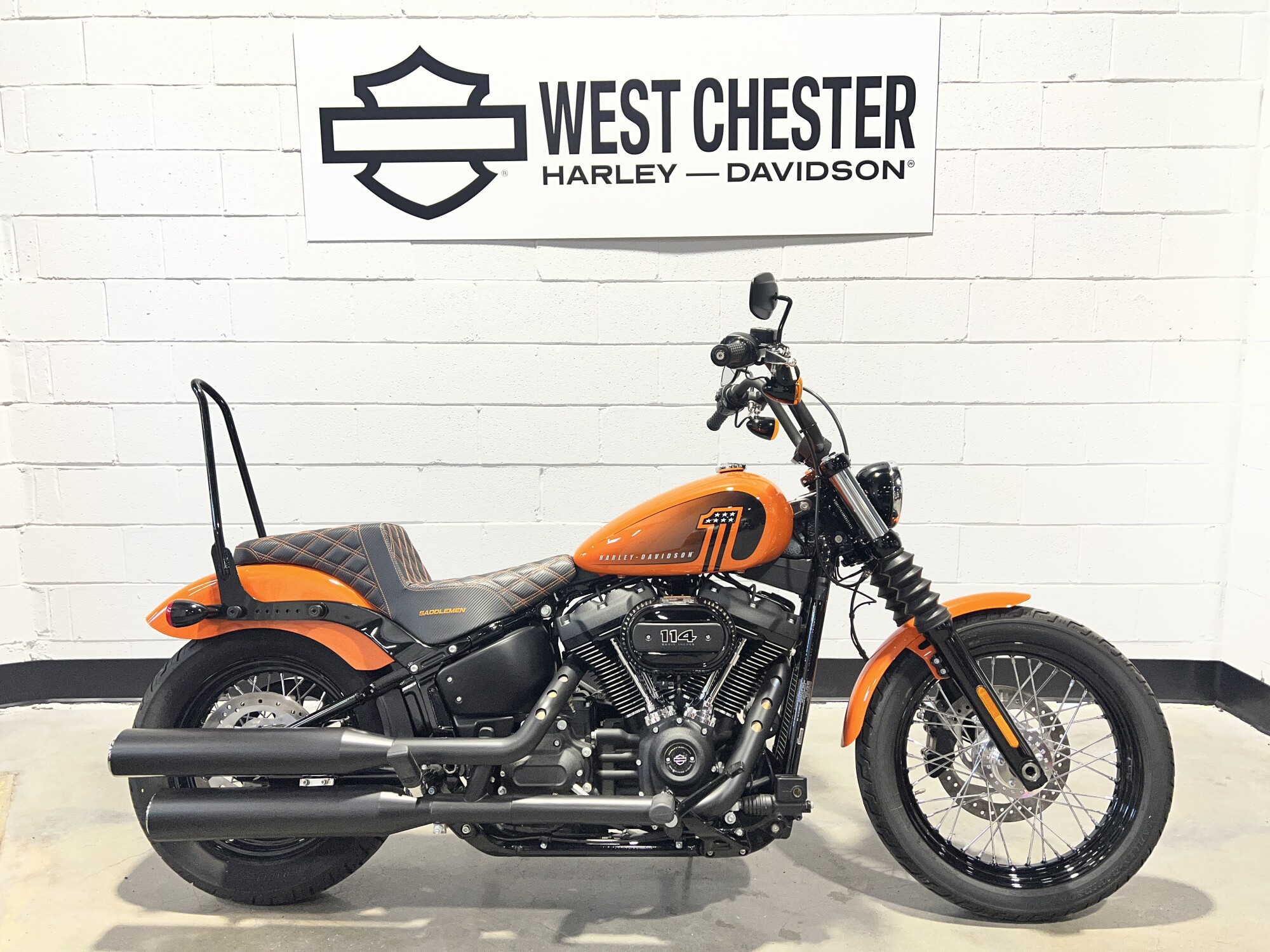 2021 Harley-Davidson® Street Bob® 114 Baja Orange FXBBS
